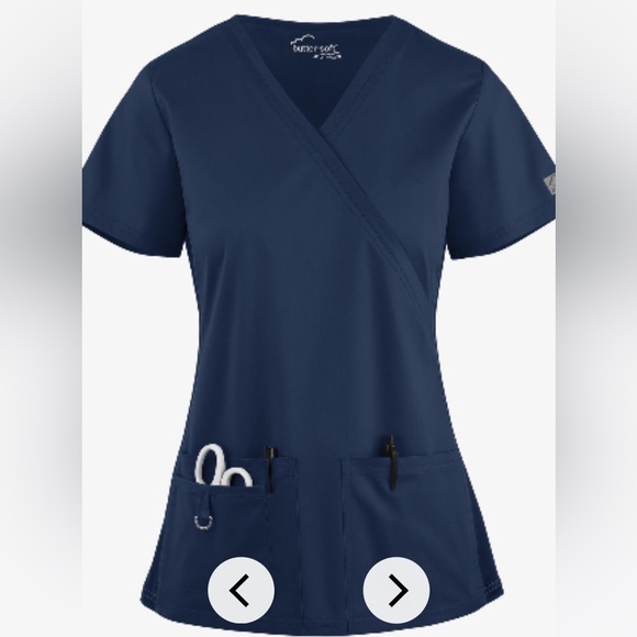 NWT Butter-Soft scrub shirt size Small - Picture 2 of 3